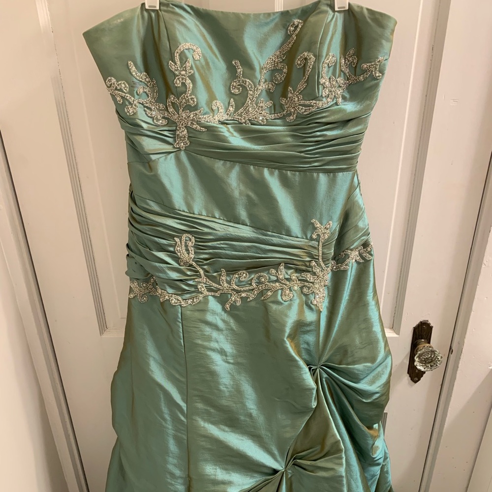 Floor length dress
